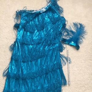 Flapper Halloween custome